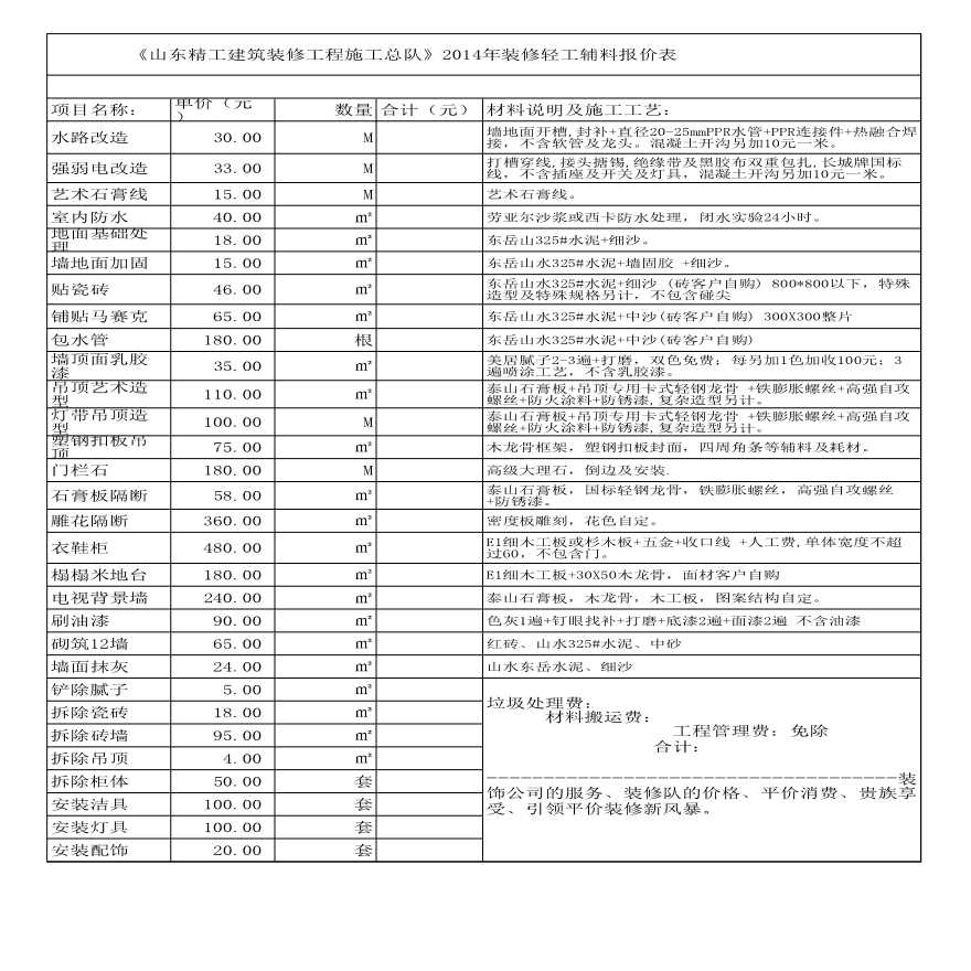 客戶預(yù)算匹配表_預(yù)算定額表中帶括號(hào)的數(shù)字是_裝修預(yù)算表